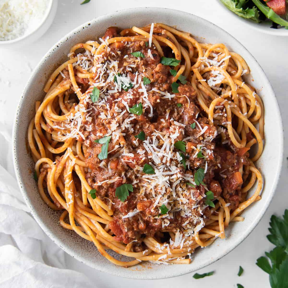 Pasta Bolognese | Valerie's Kitchen