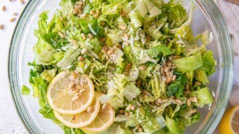 Lemon Parmesan Salad