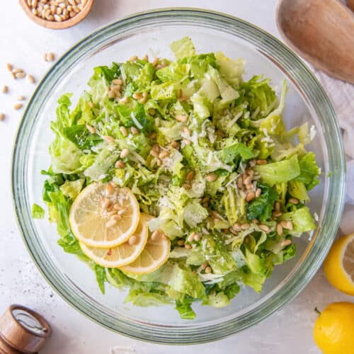 Lemon Parmesan Salad