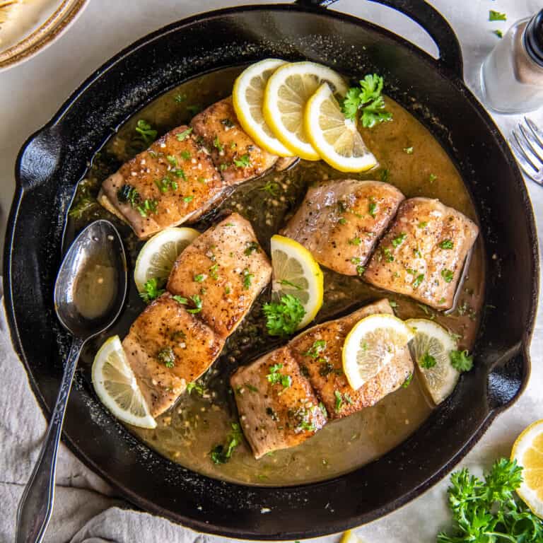 Mahi Mahi with Lemon Butter Sauce Valerie's Kitchen