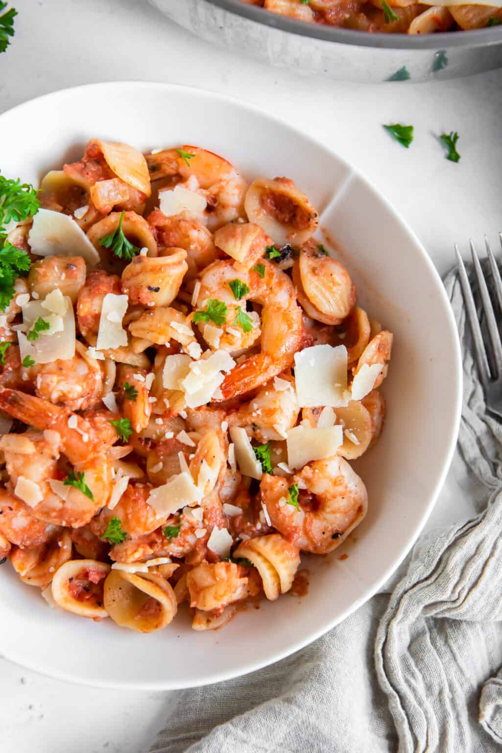 Shrimp Pasta in Vodka Sauce Valerie's Kitchen