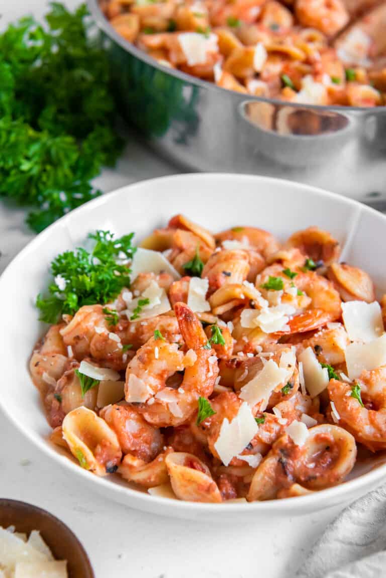 Shrimp Pasta in Vodka Sauce Valerie's Kitchen