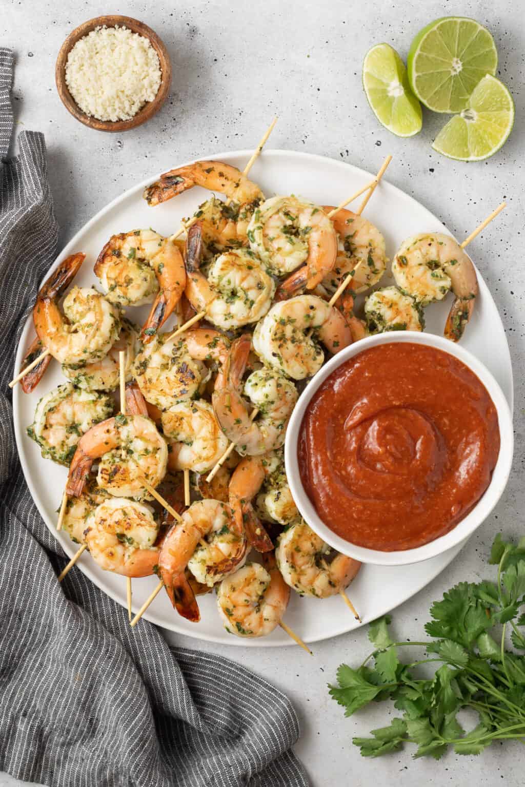 Shrimp Skewers (Grill or Stovetop) Valerie's Kitchen