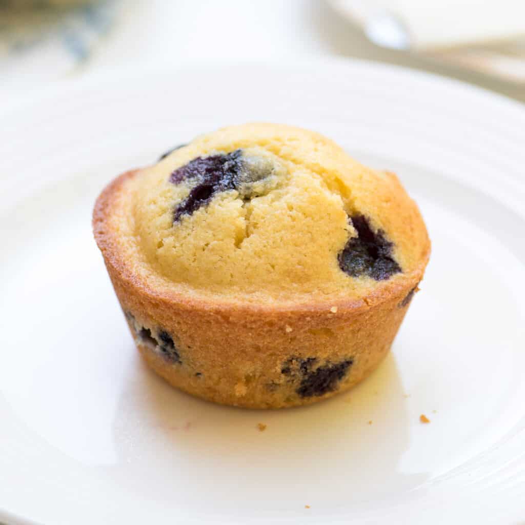 Blueberry Cornmeal Muffins Valerie's Kitchen
