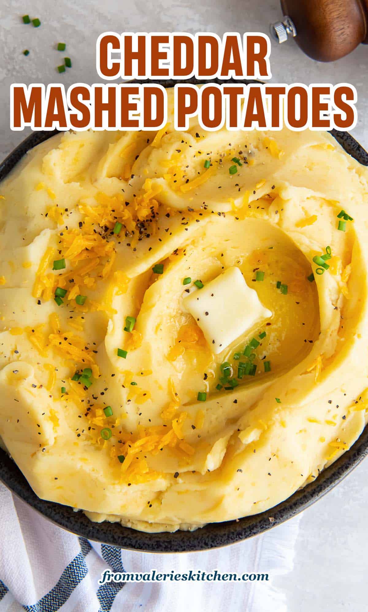 Cheddar Mashed Potatoes Valerie s Kitchen cheddar-mashed-potatoes-valerie-s-kitchen