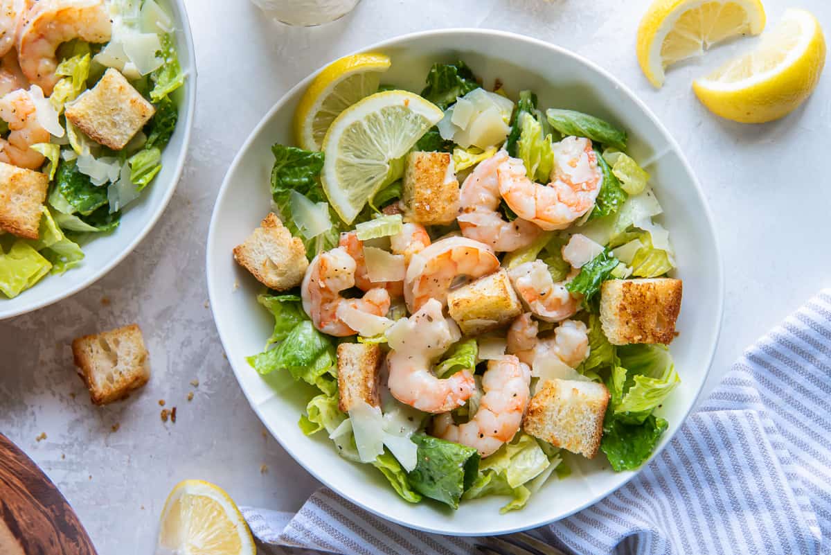 Shrimp Caesar Salad