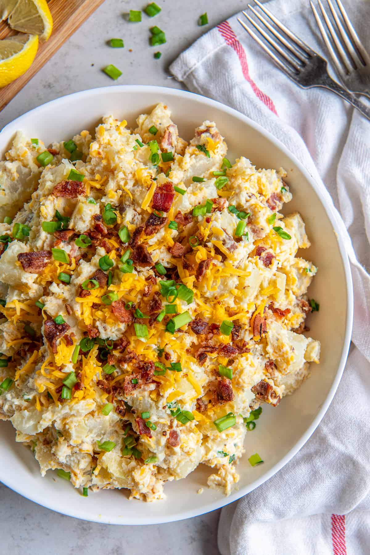 The BEST Air Fryer Baked Potato Recipe - Mom On Timeout