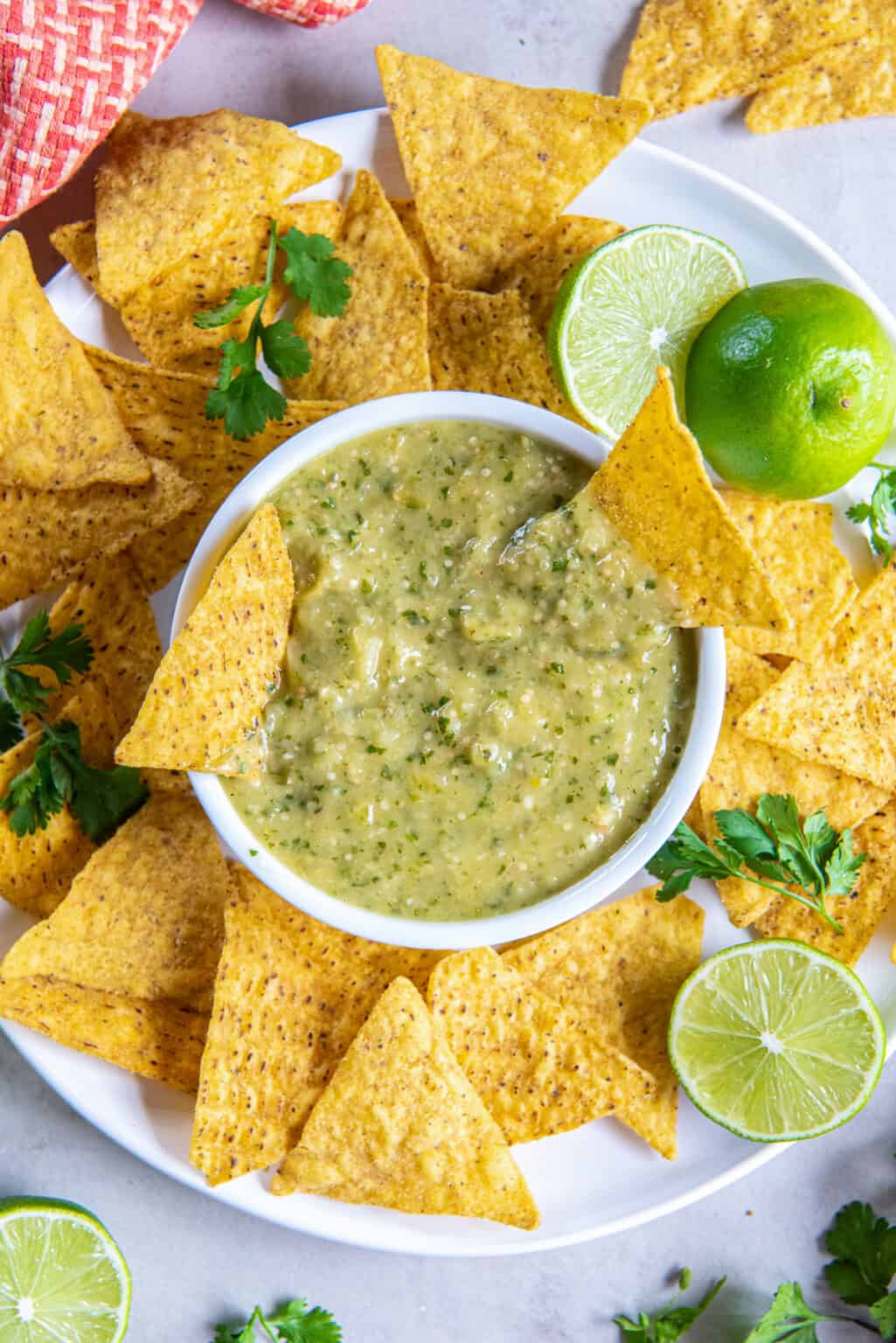 Roasted Tomatillo Salsa (Salsa Verde) Valerie's Kitchen