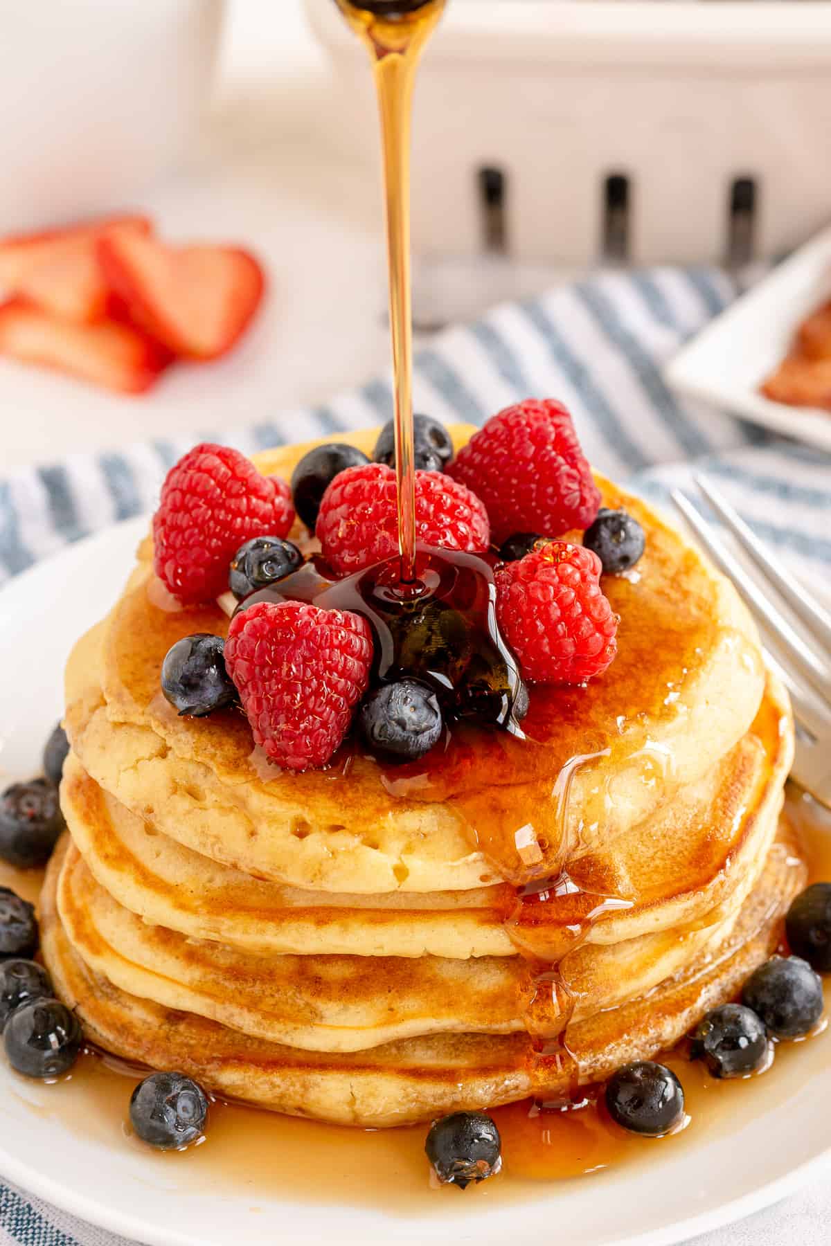 Griddle Cakes Recipe (Old Fashioned Pancakes)