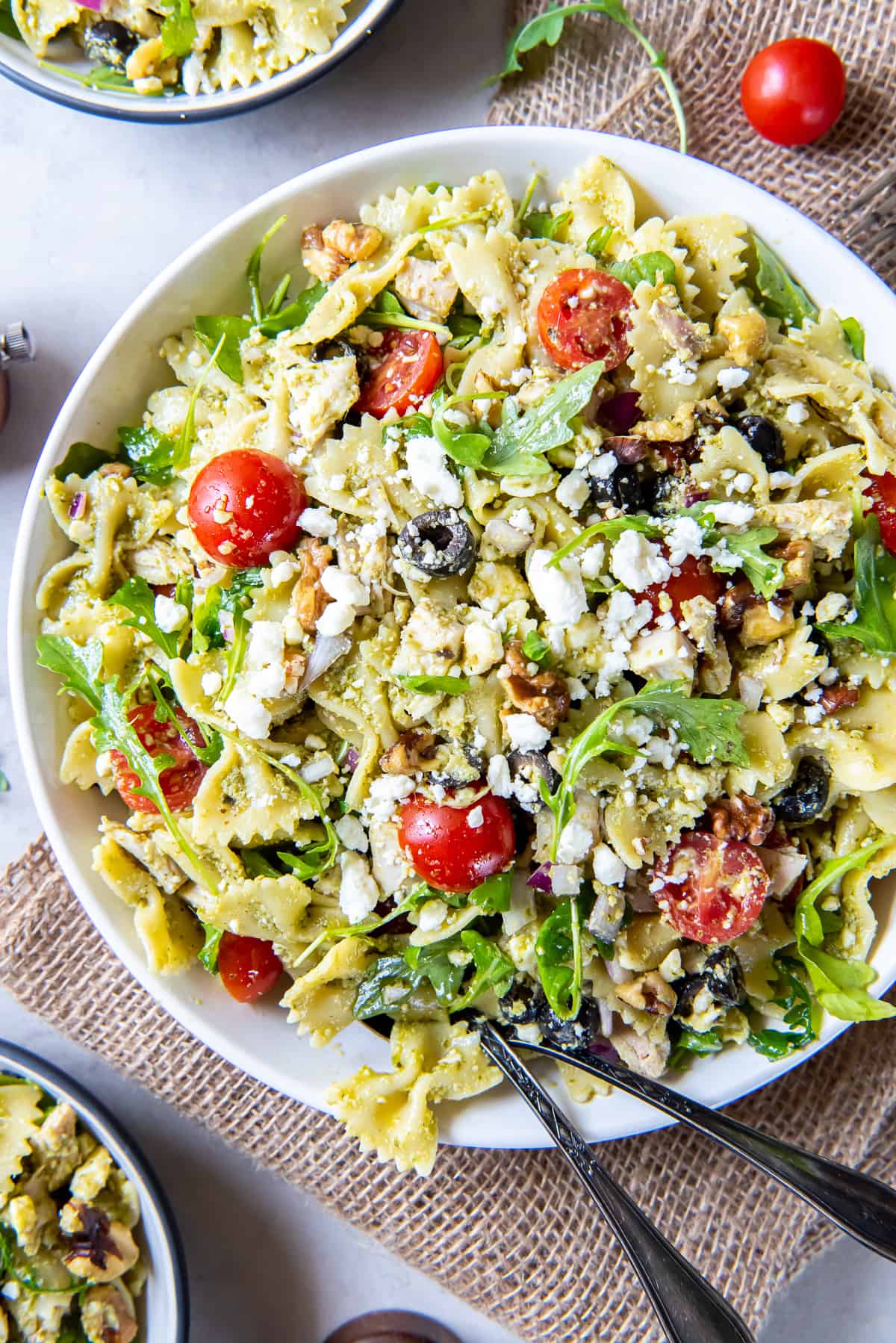 Chicken Pesto Pasta Salad