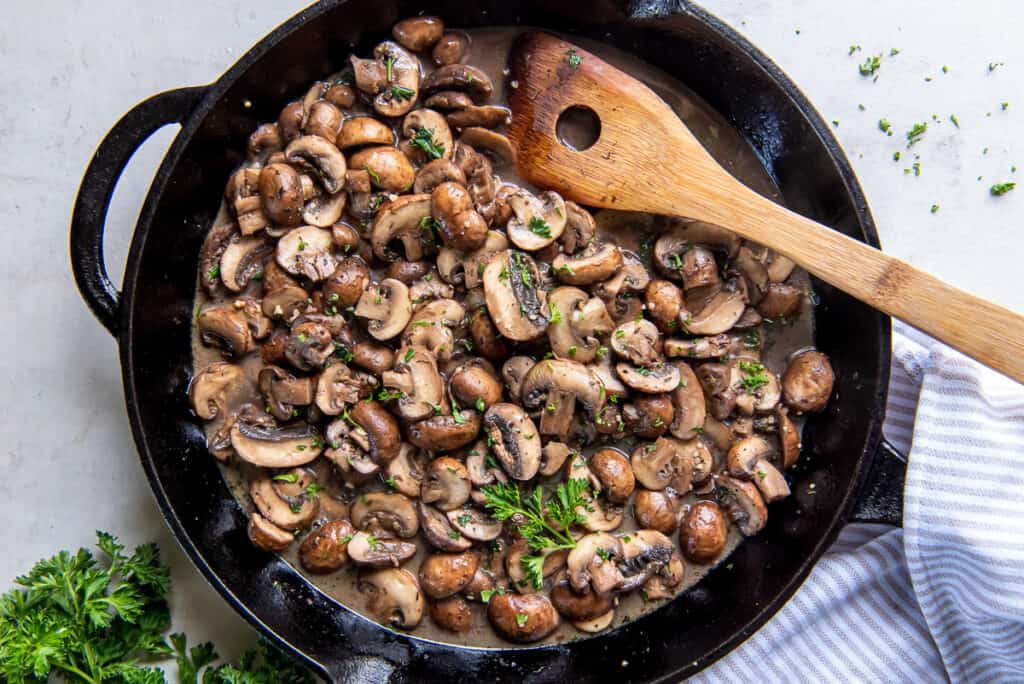 Sautéed Mushrooms for Steak Valerie's Kitchen