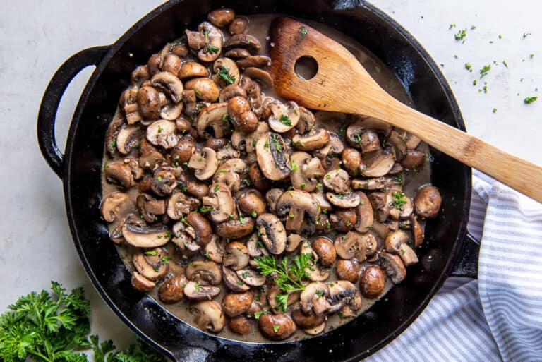 Sautéed Mushrooms for Steak Valerie's Kitchen