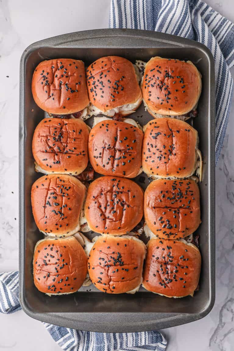 Turkey Bacon Ranch Sliders Valerie's Kitchen
