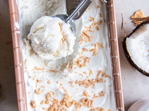 Cuisinart coconut online ice cream recipe