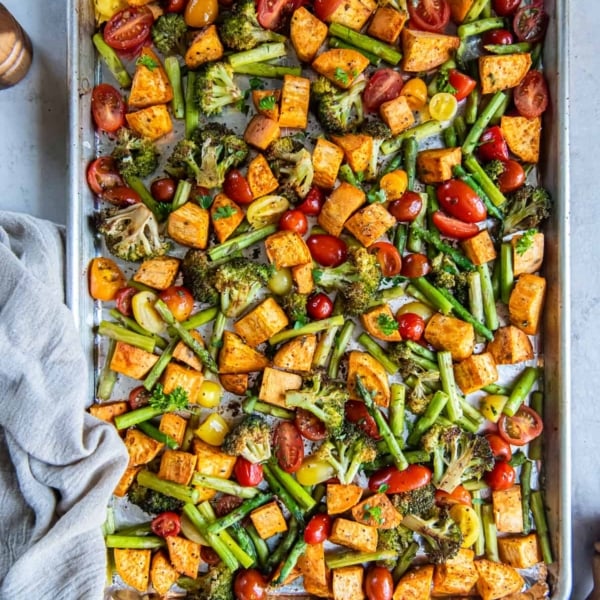 Sheet Pan Roasted Vegetables Valerie's Kitchen