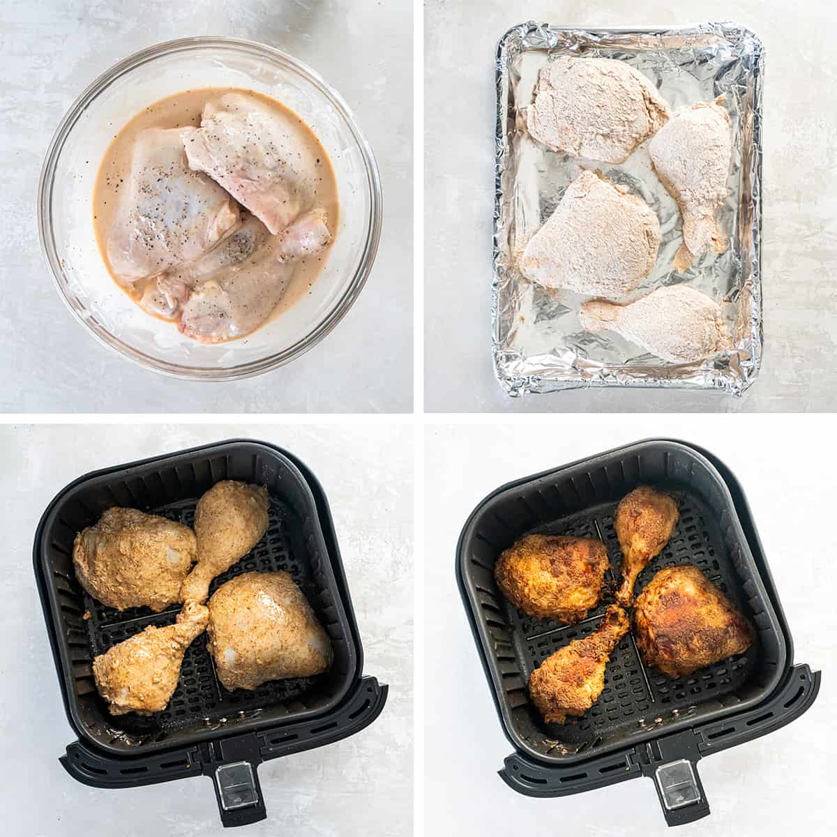 Air Fryer Fried Chicken Recipe, Food Network Kitchen