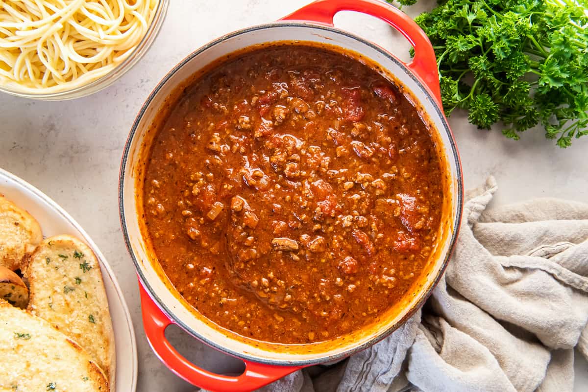 Easy Homemade Spaghetti Sauce - Valerie's Kitchen
