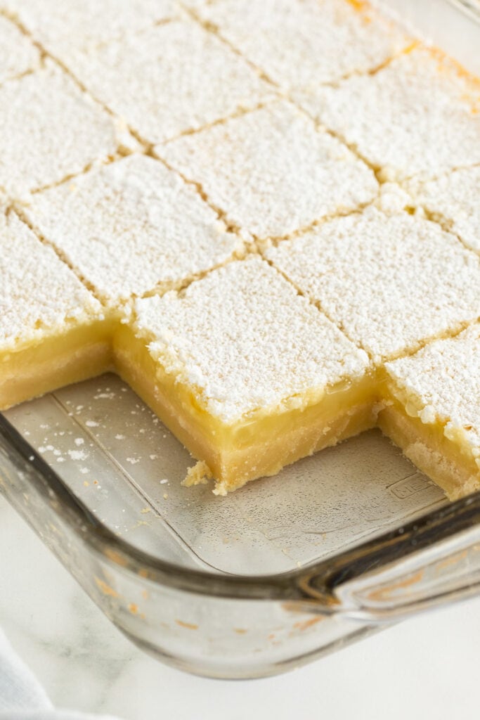 Easy Lemon Bars Valerie's Kitchen