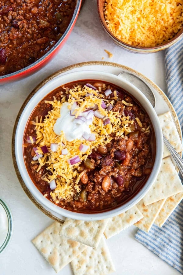 Ground Beef Chili Valerie's Kitchen